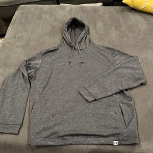 Footjoy hoodie like new. XL Grey. Smoke free pet free